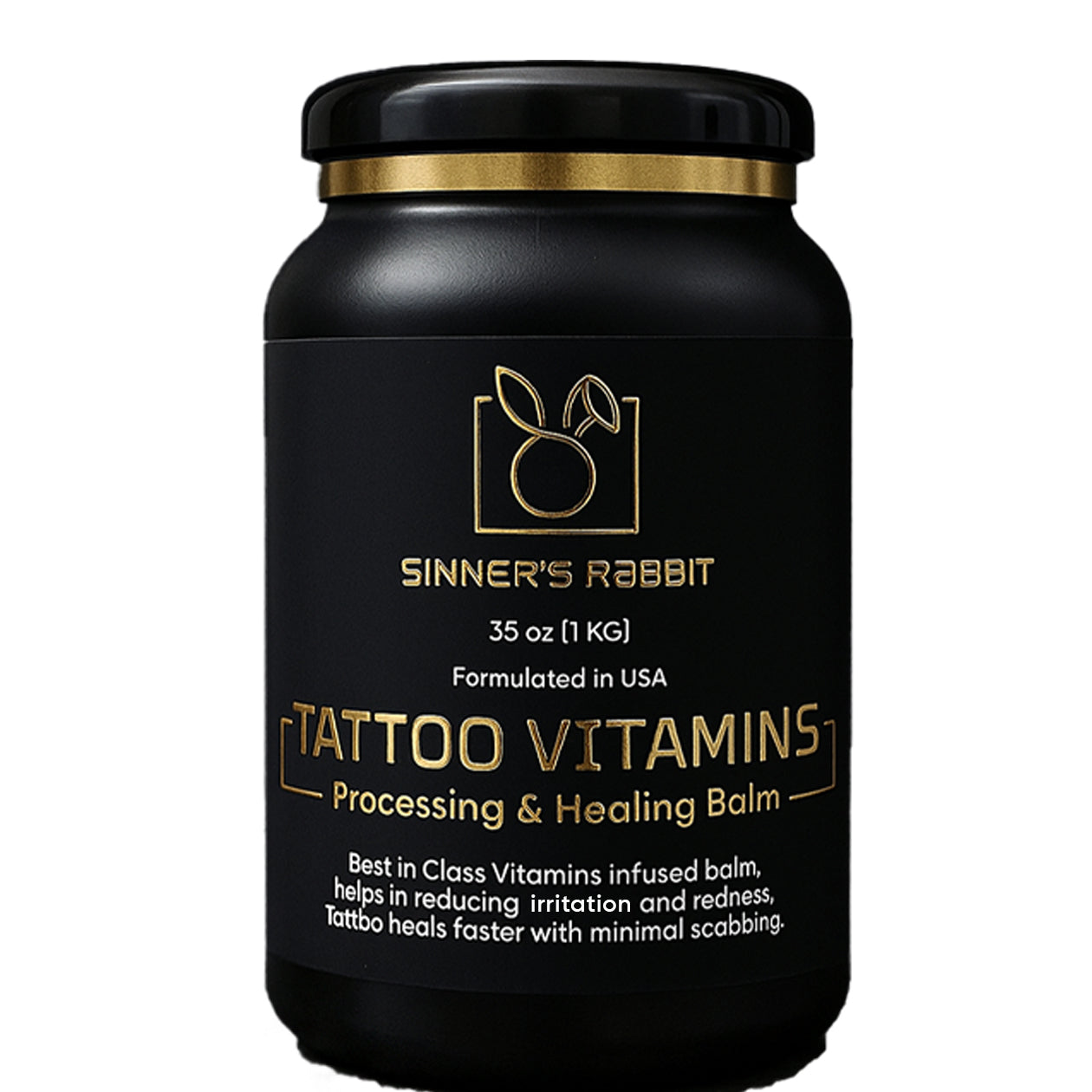 Sinner's Rabbit Tattoo Vitamins - Processing and Healing Balm