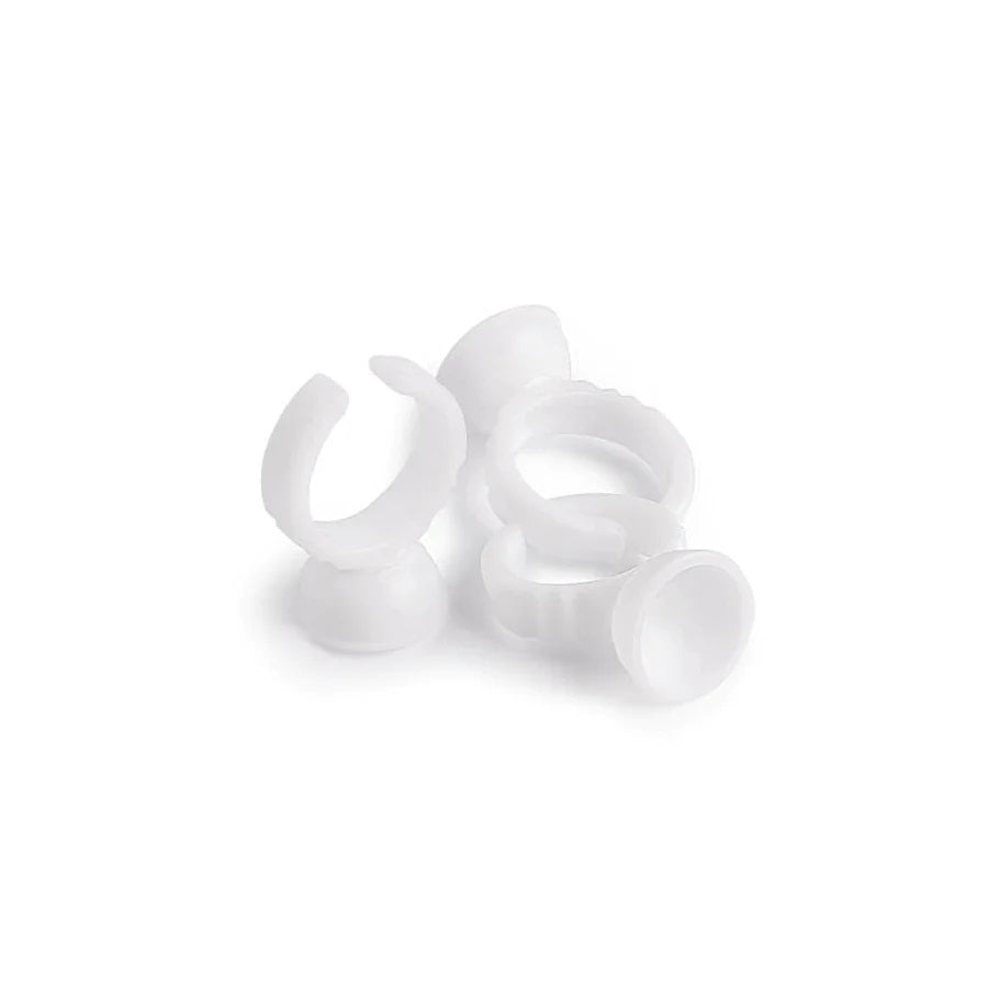 PMU Finger Ring Ink Cups Small/Medium (100pc)