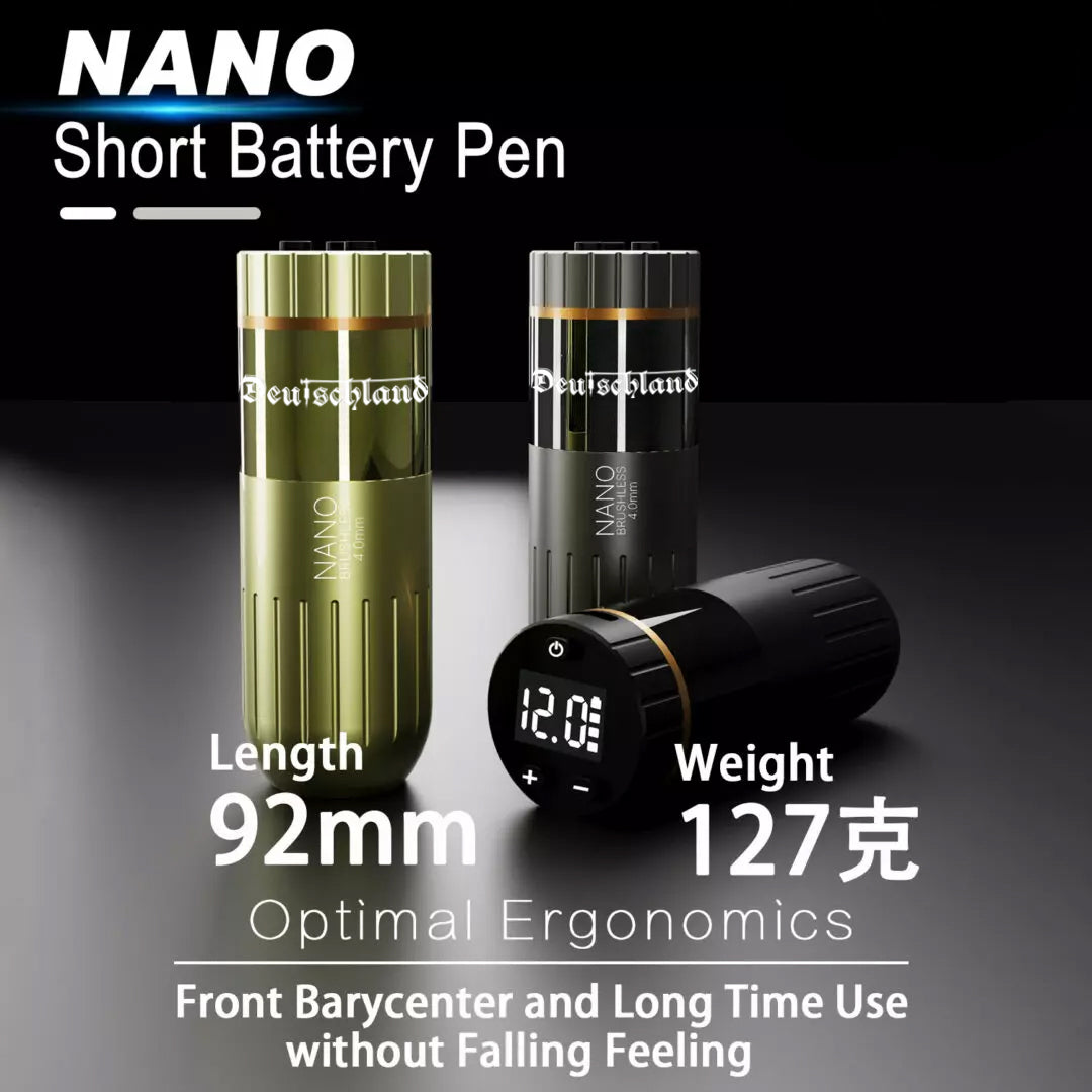 Deutschland Nano Wireless Battery Pen Tattoo Machine
