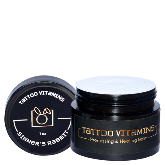 Sinner's Rabbit Tattoo Vitamins  - Processing and Healing Balm