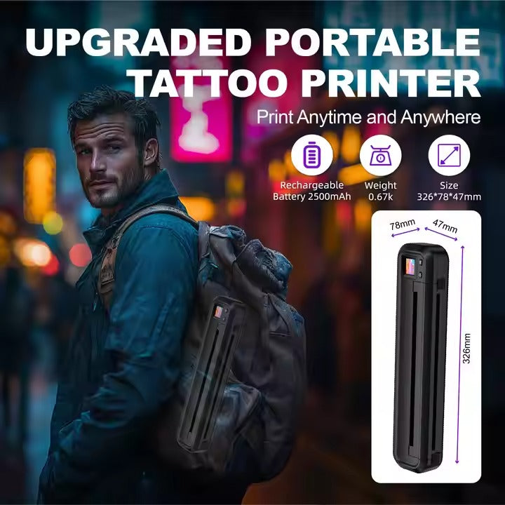 Stencil Wireless Tattoo Printer MHT-500