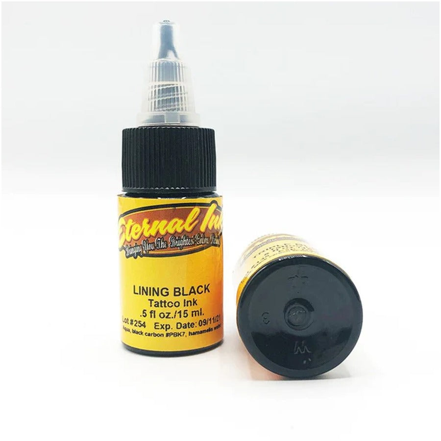 Eternal Ink Tattoo Ink Lining Black (0.5oz)