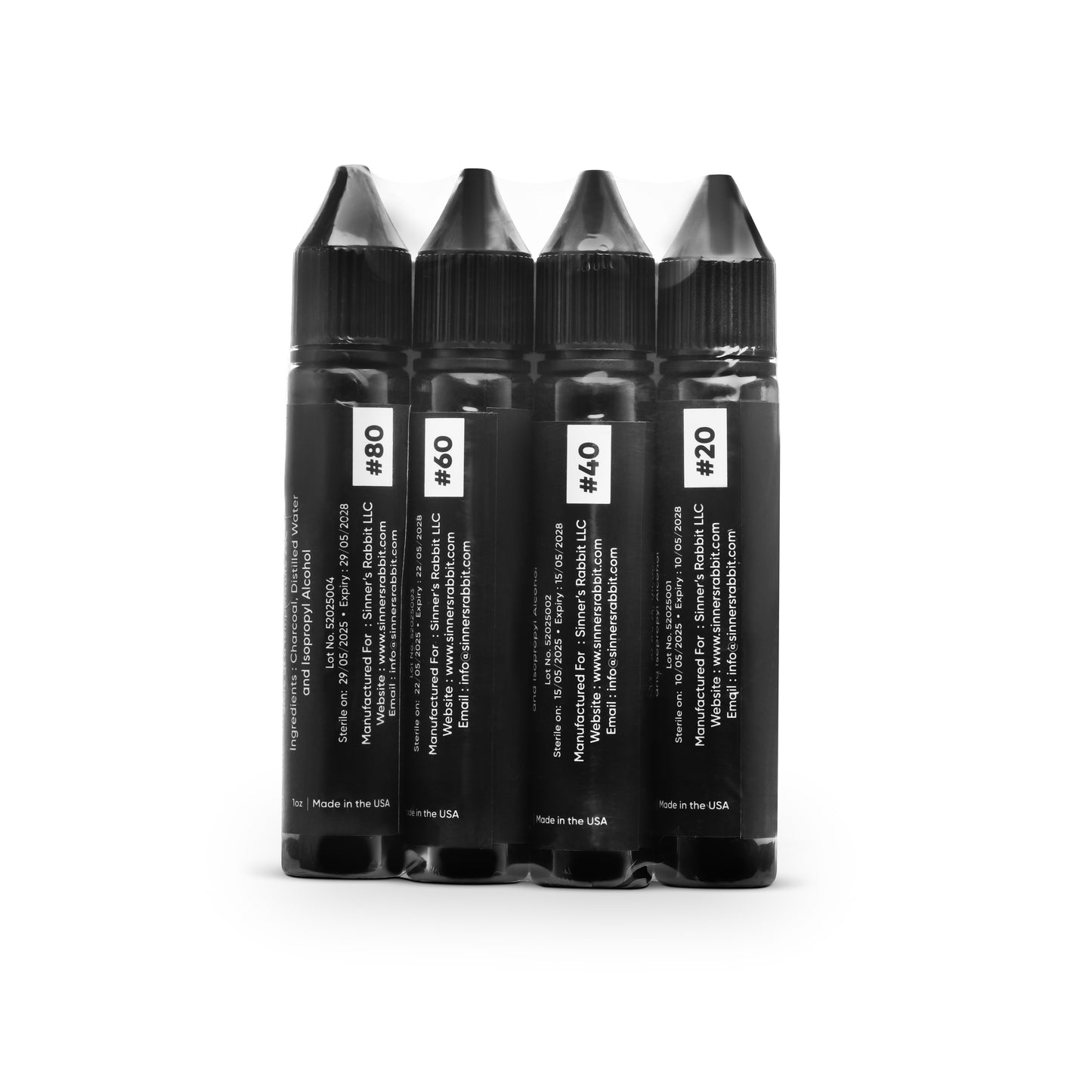 Sinners Wash Evolved Greywash And Shading Ink Set of 4 shades