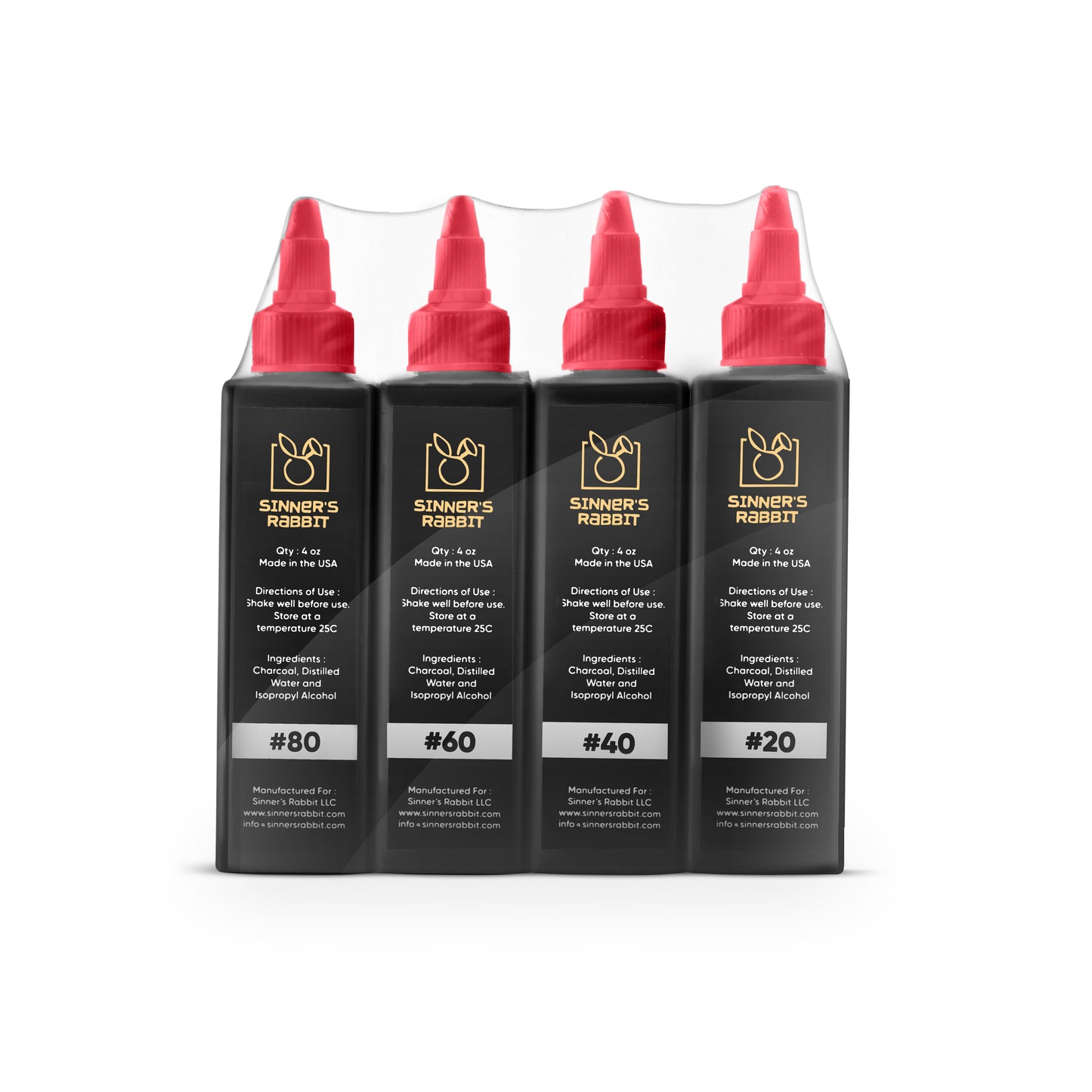 Sinners Wash Evolved Greywash And Shading Ink Set of 4 shades