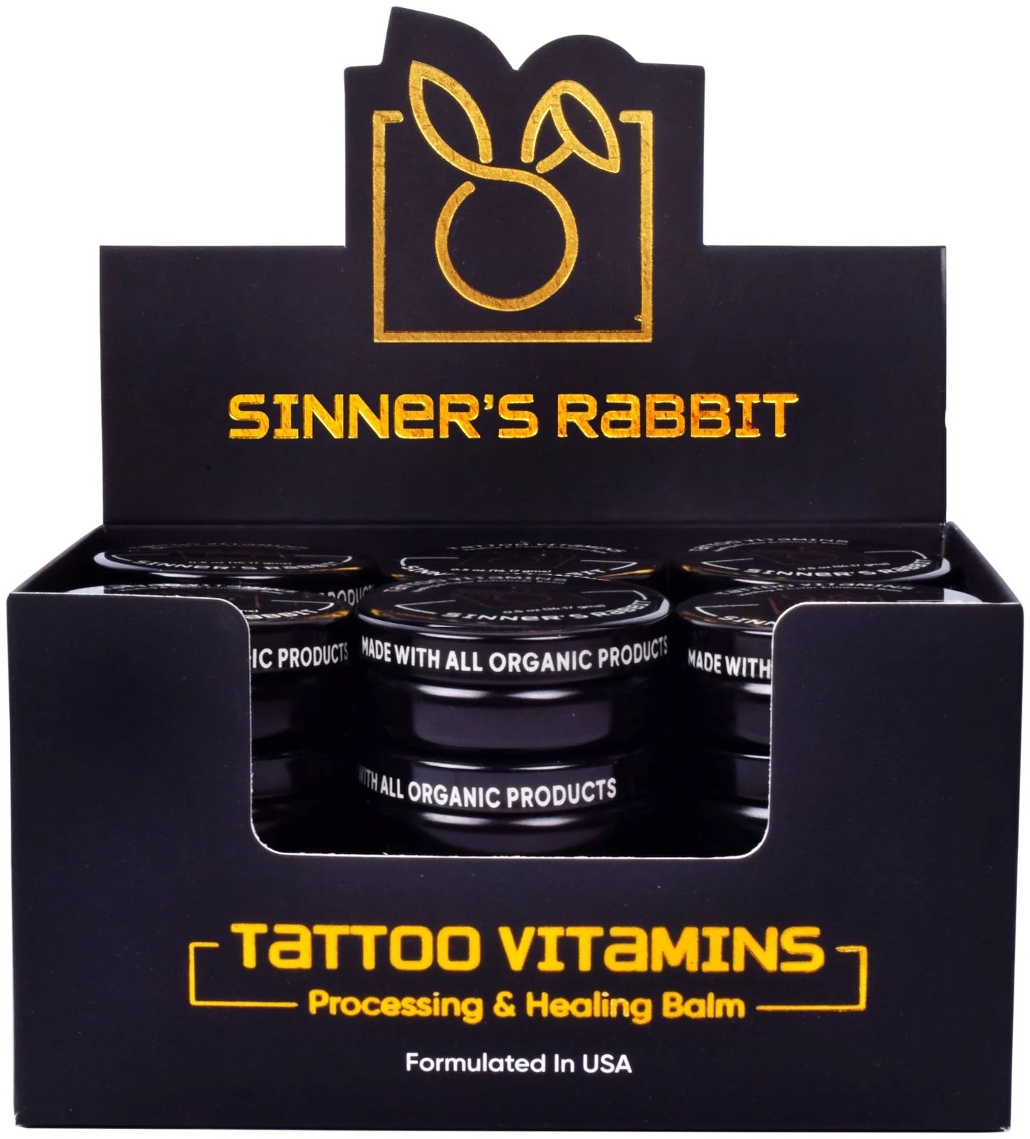 Sinner's Rabbit Tattoo Vitamins - Processing and Healing Balm