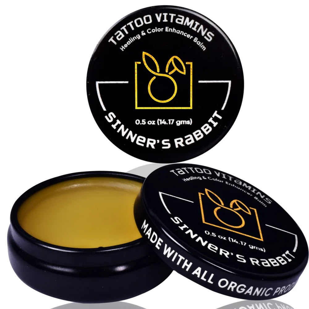 Sinner's Rabbit Tattoo Vitamins - Processing and Healing Balm