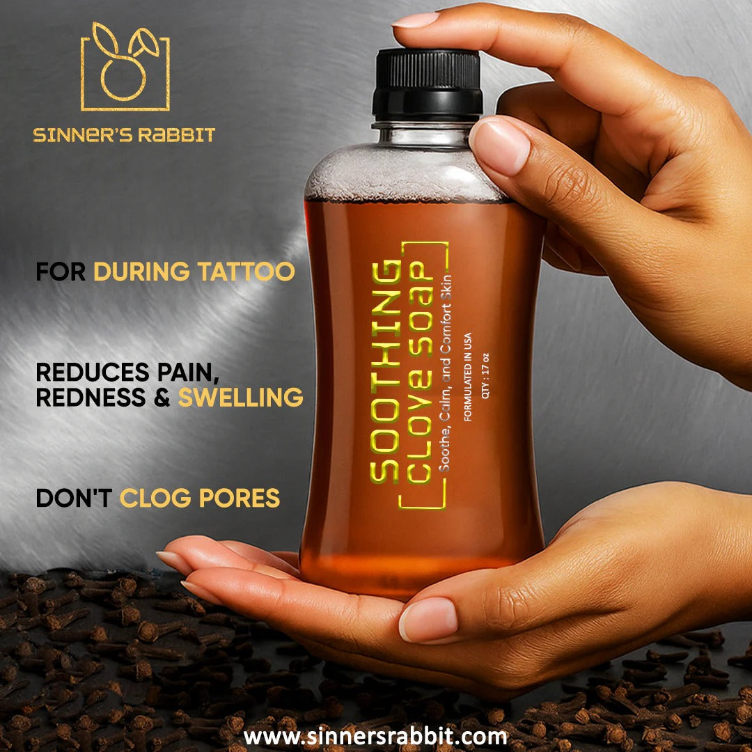 Sinner's Rabbit Soothing Tattoo Clove Soap