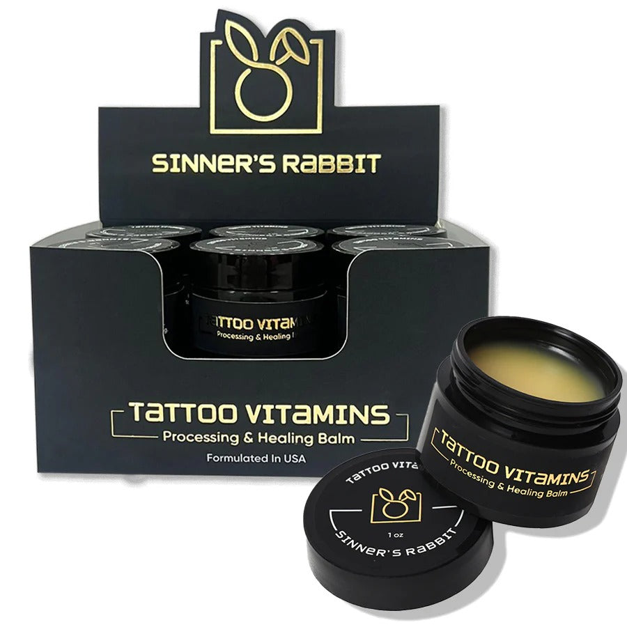 Sinner's Rabbit Tattoo Vitamins - Processing and Healing Balm