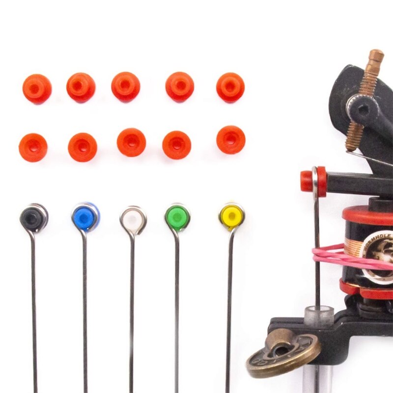 Tattoo Rubber Grommets Nipples - Pack of 100pc