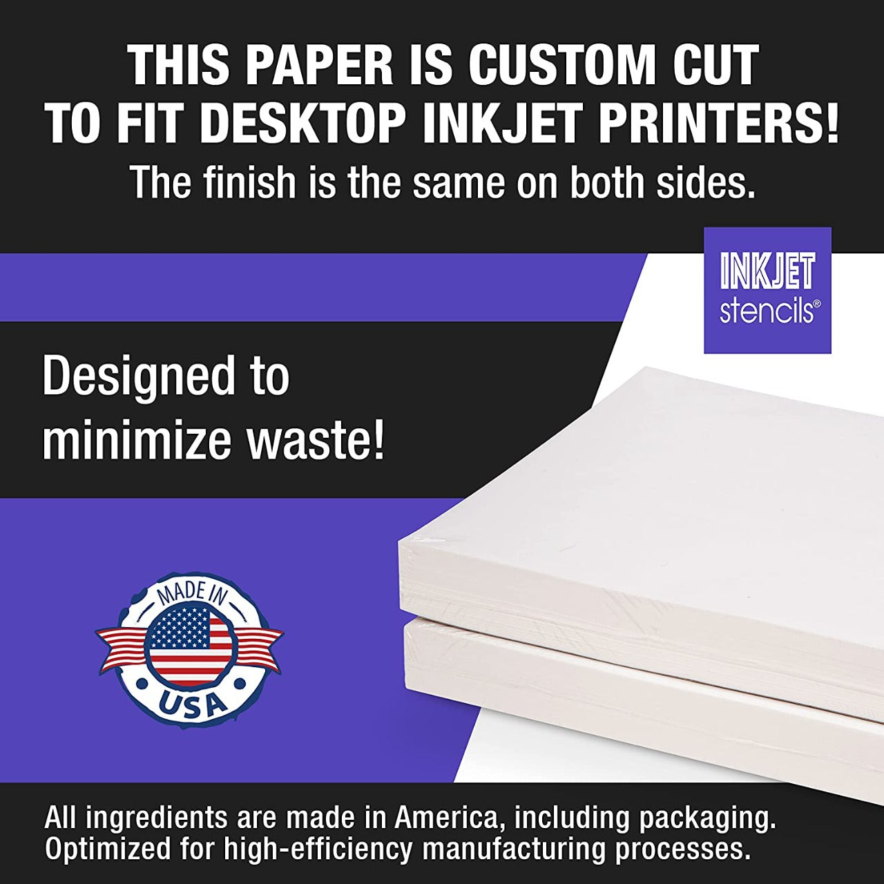 Inkjet Stencil Paper