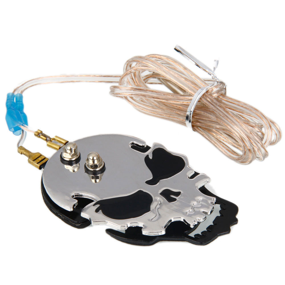 Tattoo Gizmo foot Switch Finger Touch Stainless Steel Skull