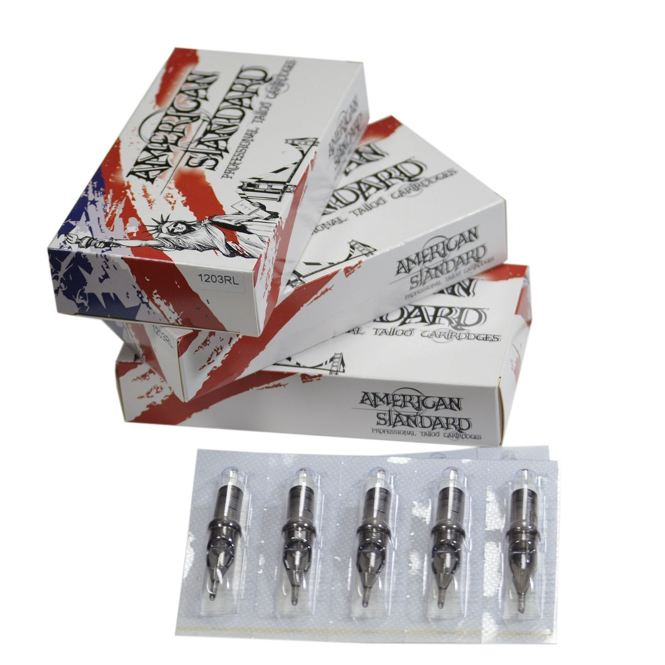 American Standard Tattoo Cartridge Needles - Round Magnum