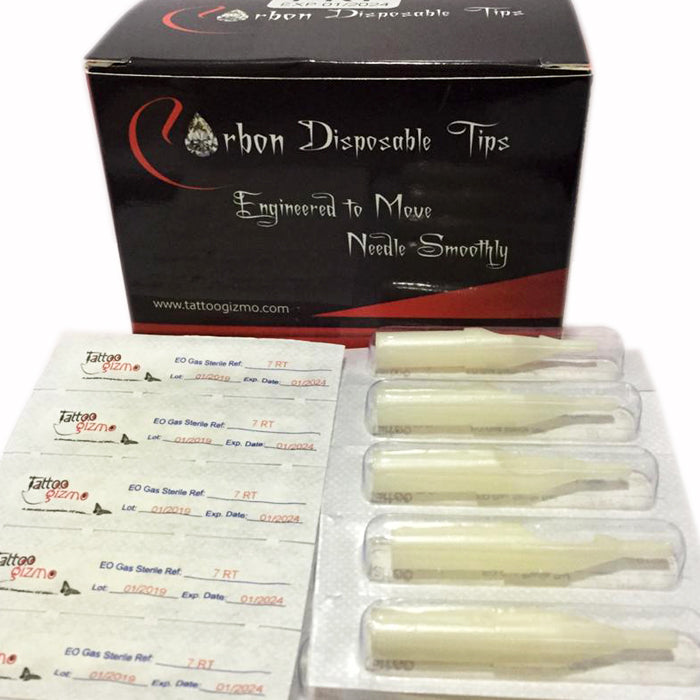 Disposable Plastic Tips / Tubes Small - Flat Tips