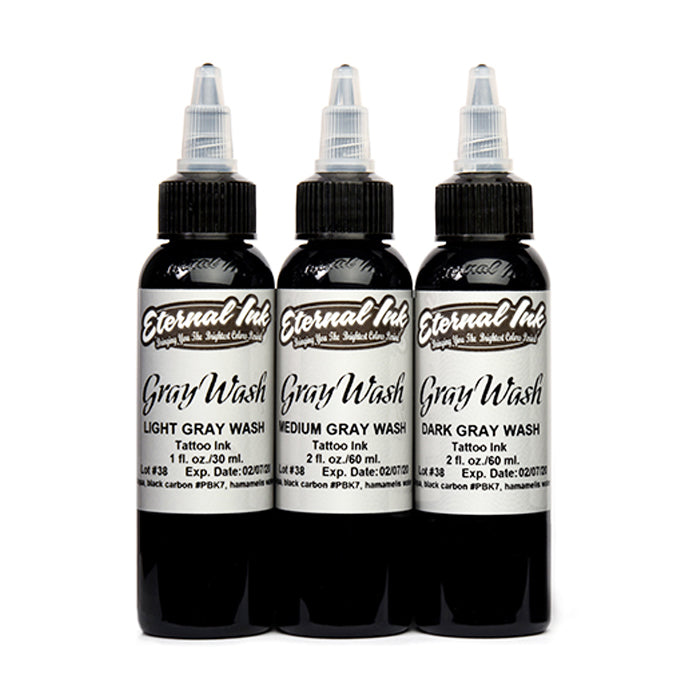 Eternal Gray Wash Set 3 Bottles 1oz Each