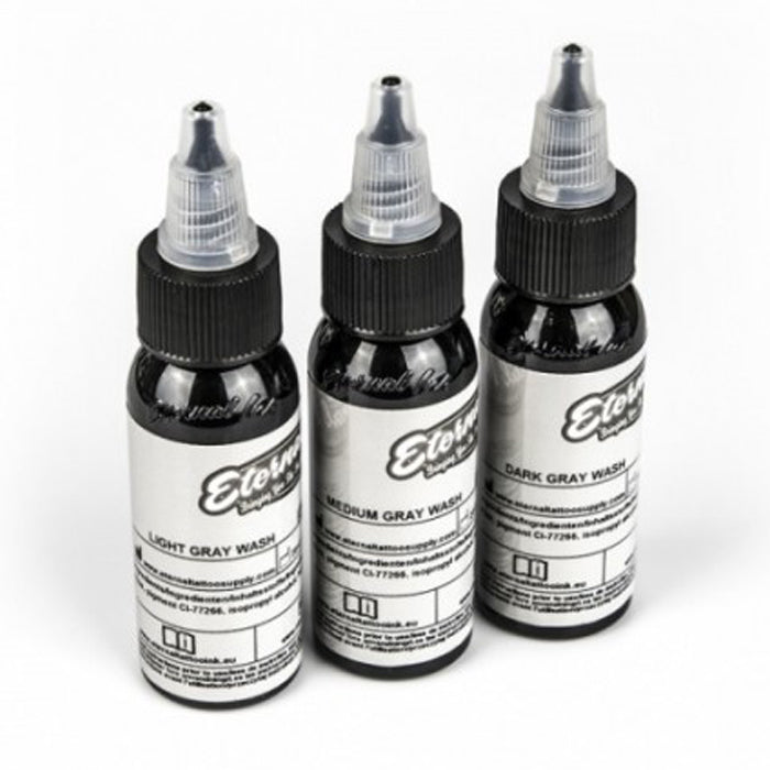 Eternal Gray Wash Set 3 Bottles 1oz Each