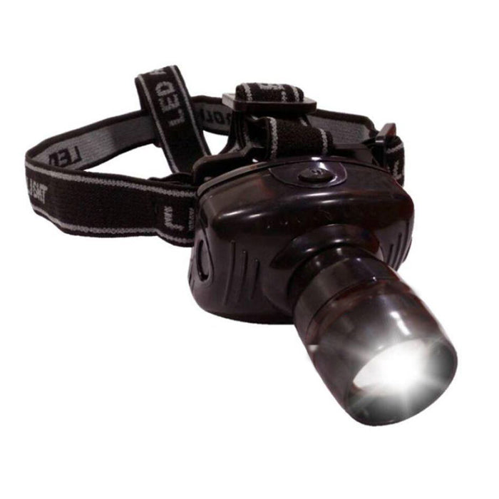 Led Head Light Black