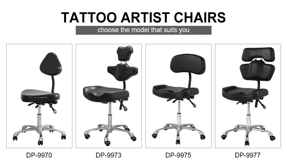 Elevate Tall Tattoo Artist Chair
