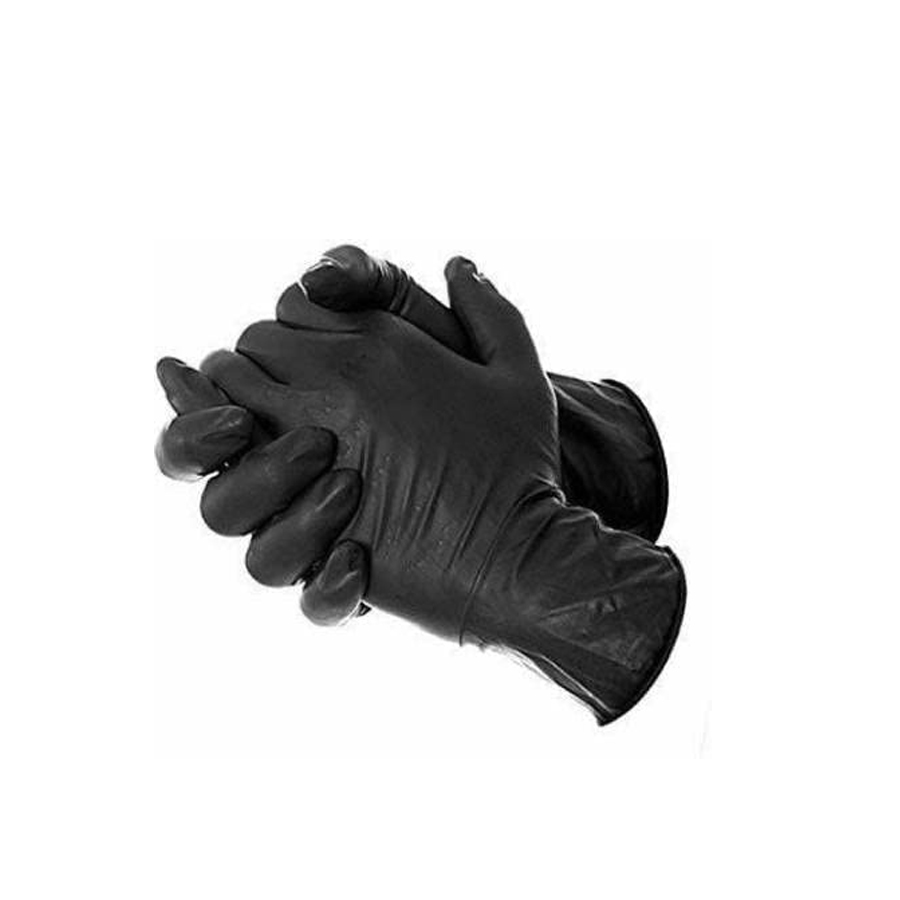 Tattoo Gizmo Nitrile Vinyl Blend Gloves - Black