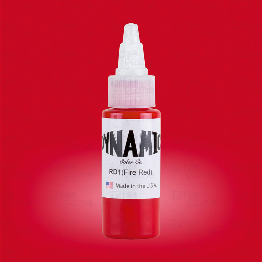Fine red tattoo color