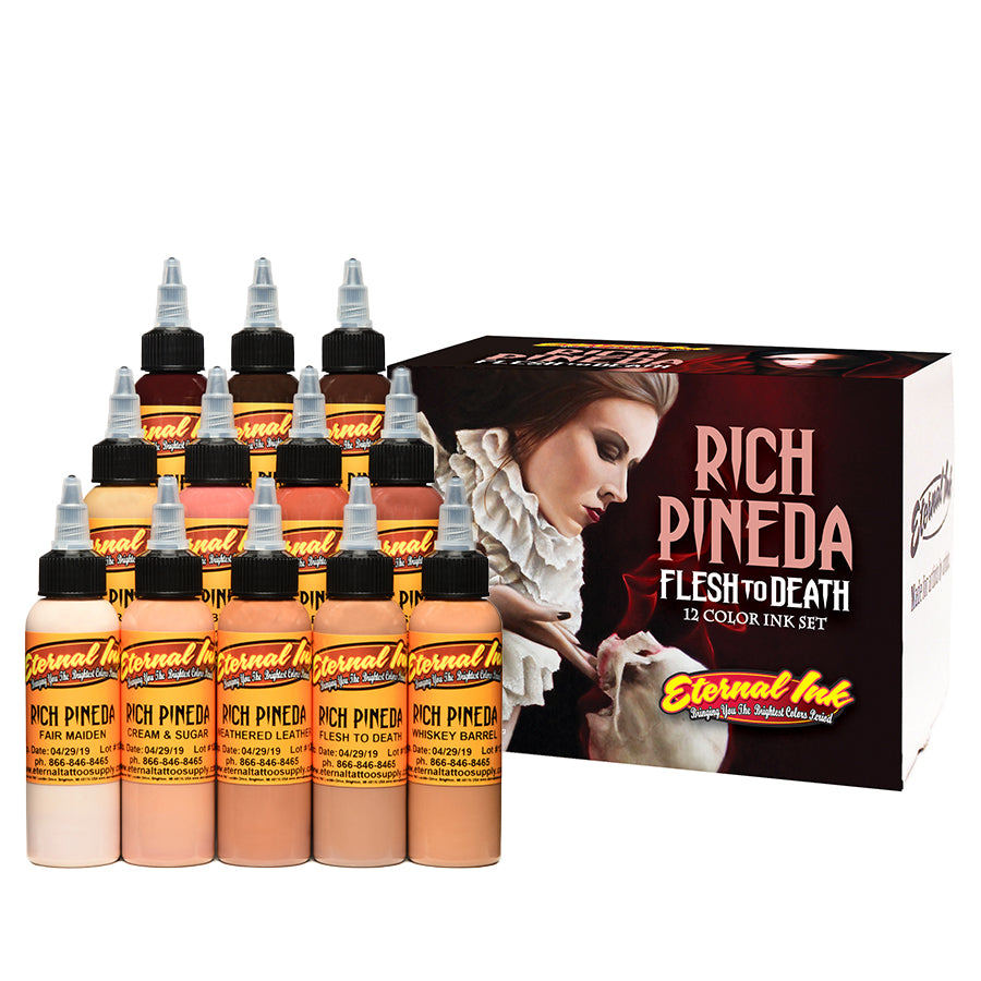 Eternal Rich Pineda Flesh to Death Set 12 Bottles 1oz Each
