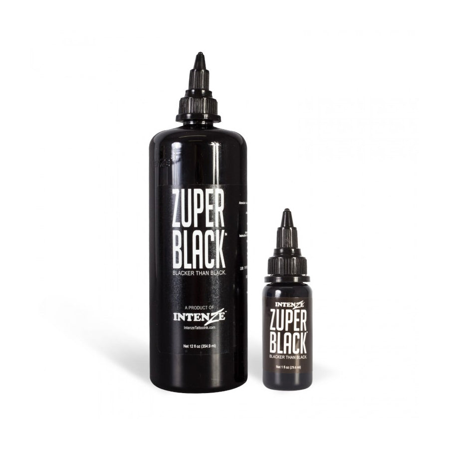 Zuper black tattoo ink