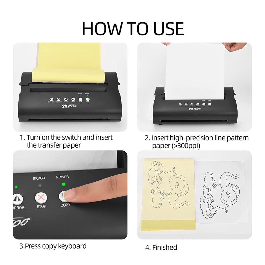Tattoo Thermal Stencil Printer - MT200