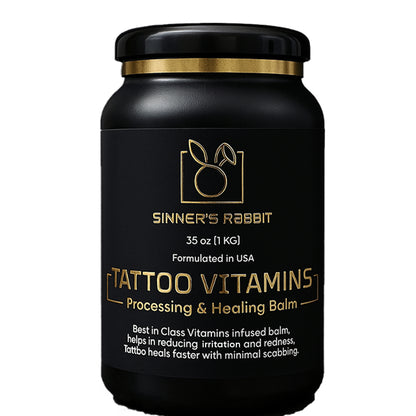 Sinner's Rabbit Tattoo Vitamins  - Processing and Healing Balm