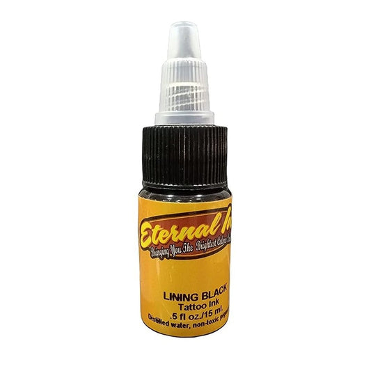 Eternal Ink Tattoo Ink Lining Black (0.5oz)