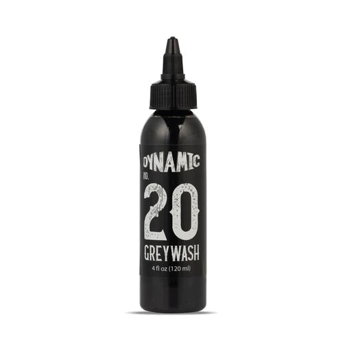Dynamic Greywash #20 Tattoo Ink Bottle - 4 oz