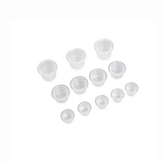 Disposable Tattoo Ink Cups With Stable Flat Base-100pcs