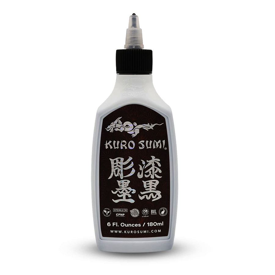 Kuro Sumi Outlining Ink 6oz – Tattoo Machine India