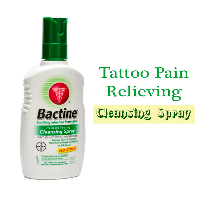 Tattoo pain Relieving Cleaning Spray