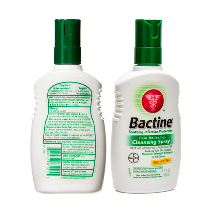 Bactine First Aid Antiseptic/Pain Relieving 5 oz. Spray