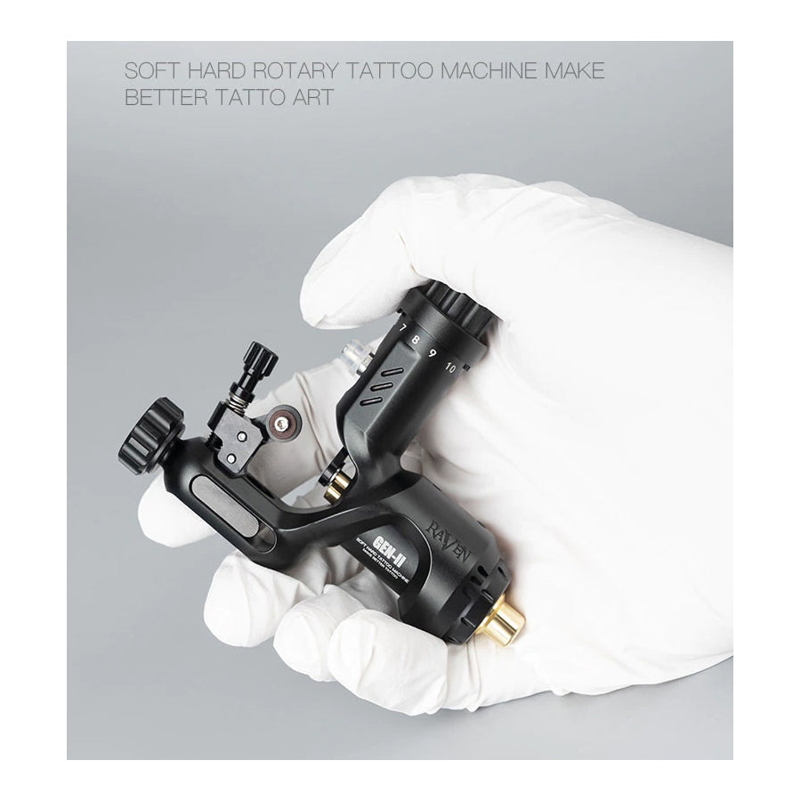 Raven rotary tattoo machine simple packing