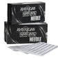 American Standard Tattoo Fine Long Needles Box of 50 Pcs (Magnums Single Stack (M1)	)
