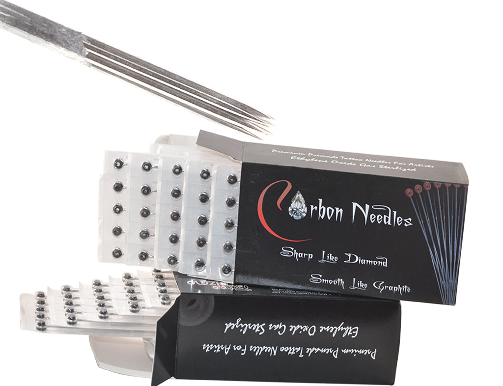 Carbon Tattoo Regular Long Needles - Magnum Double Stack (M2)