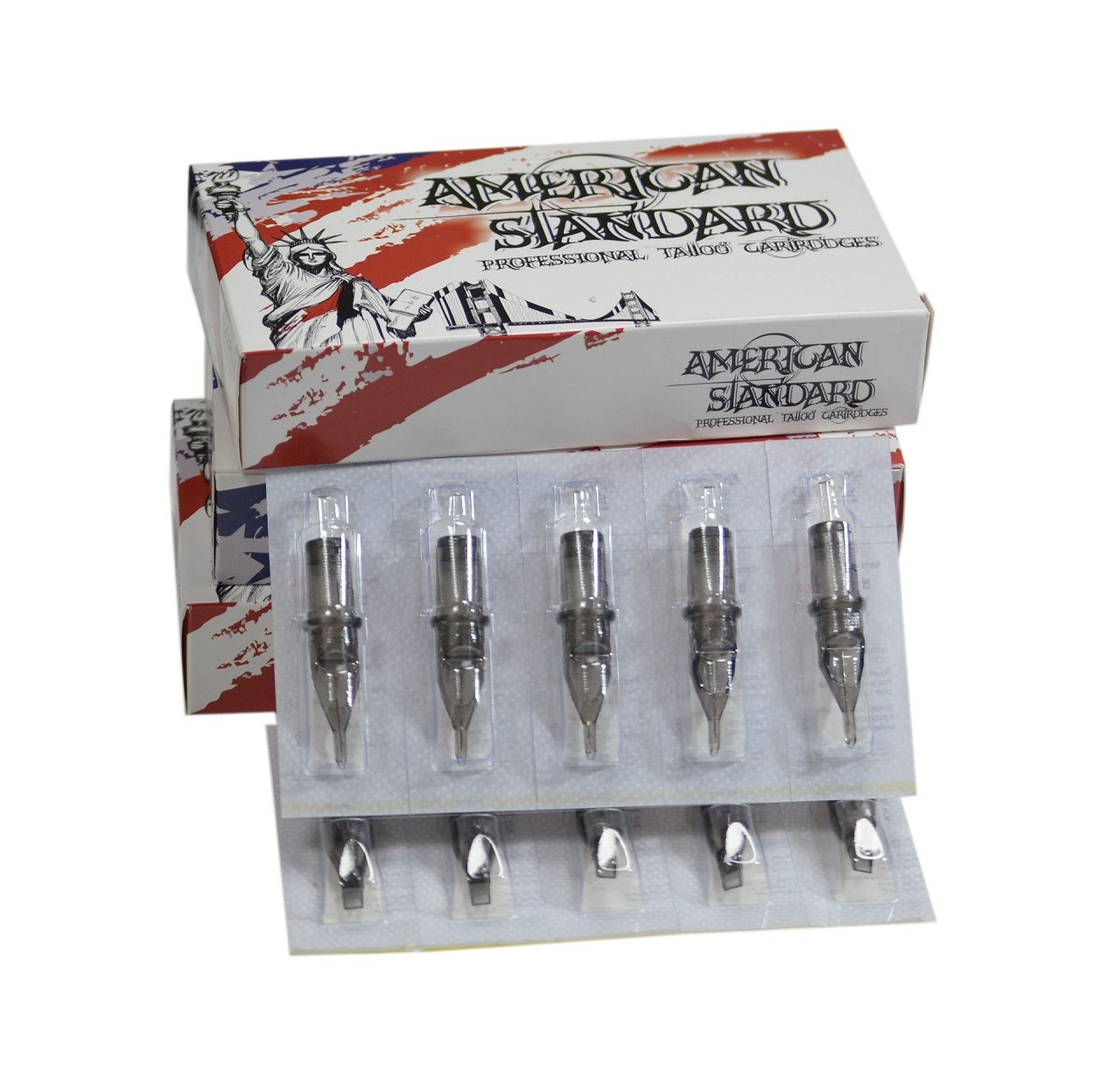 American Standard Tattoo Cartridge Needles - Round Magnum