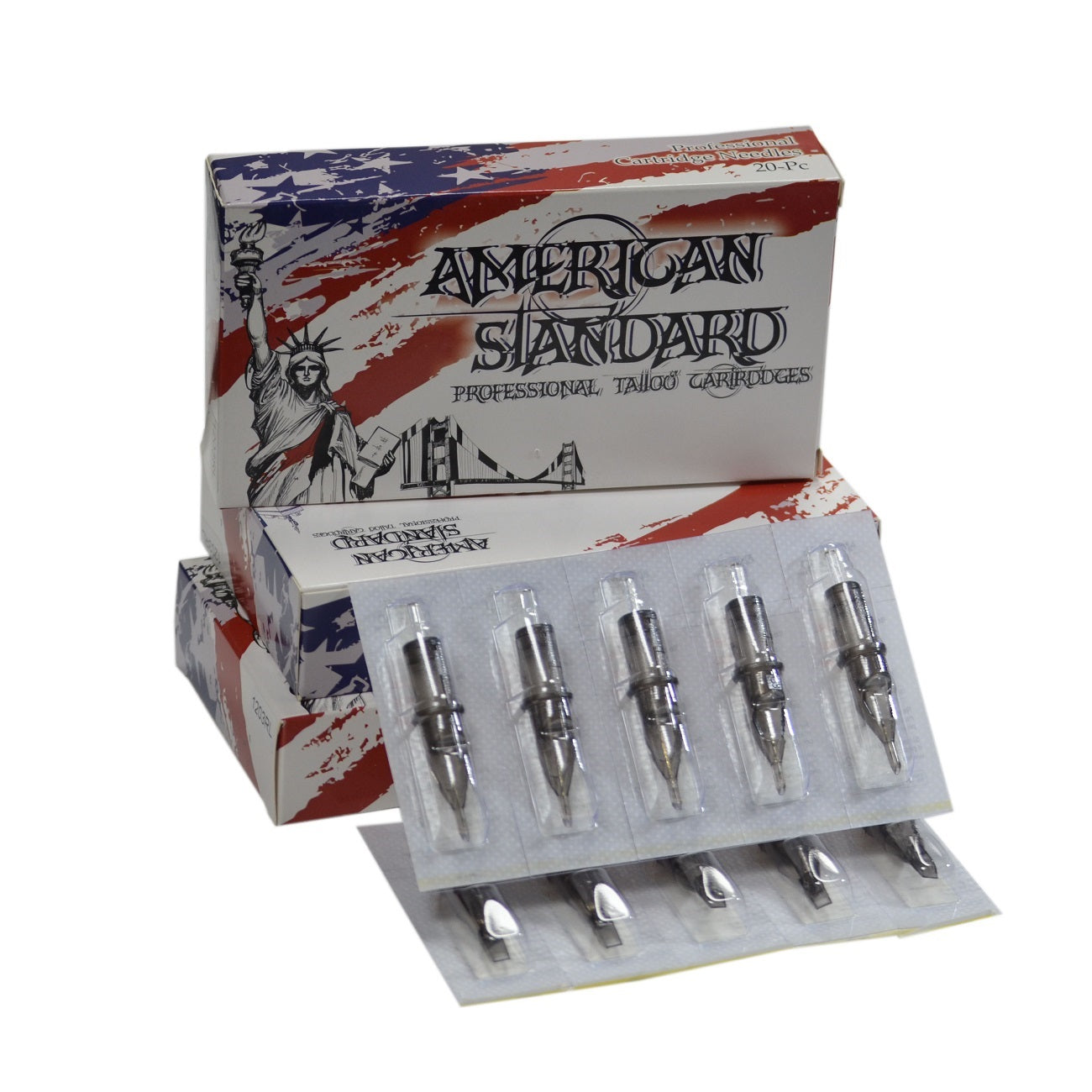 American Standard Tattoo Cartridge Needles - Round Magnum