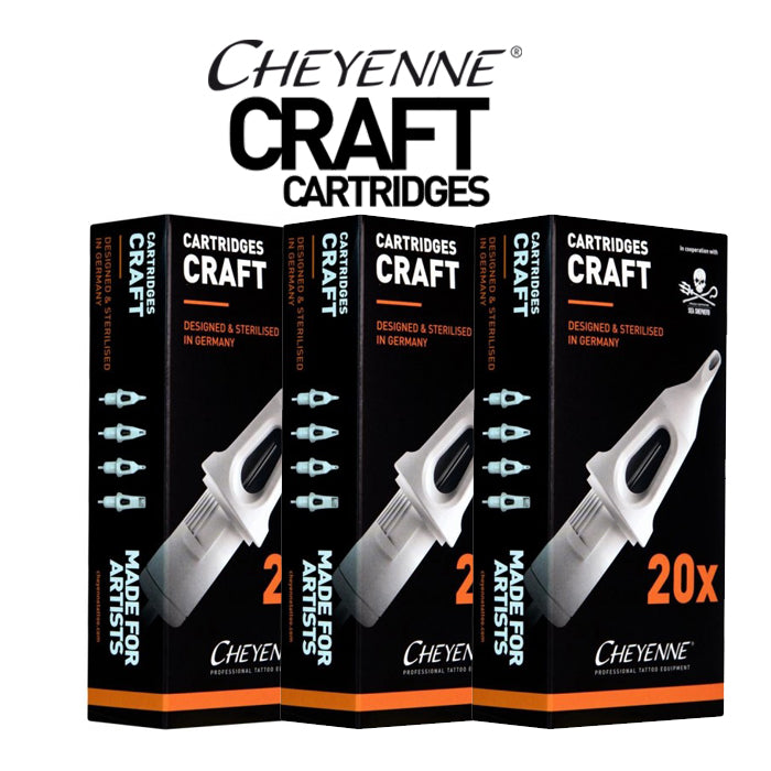 Cheyenne cartridges Safety Tattoo Needles  Inox Wind