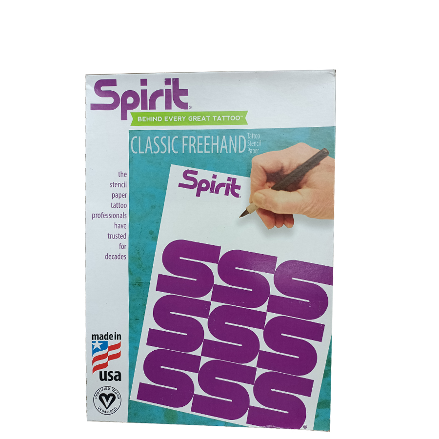 Hectograph Tattoo Stencil Paper - Spirit ( Made In USA ) – Tattoo ...