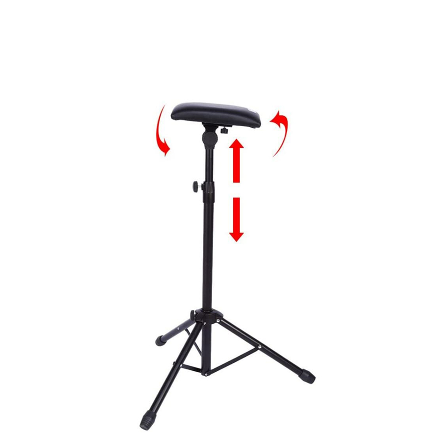 All Accessories, Studio Equipements Portable Height Angle Adjustable Arm  Leg Rest Tattoo Tripod Stand Bracket Arm Rest •