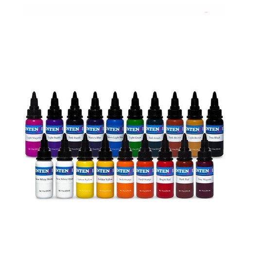 Intenze Basic Colors Set 19 Bottles 1oz Each