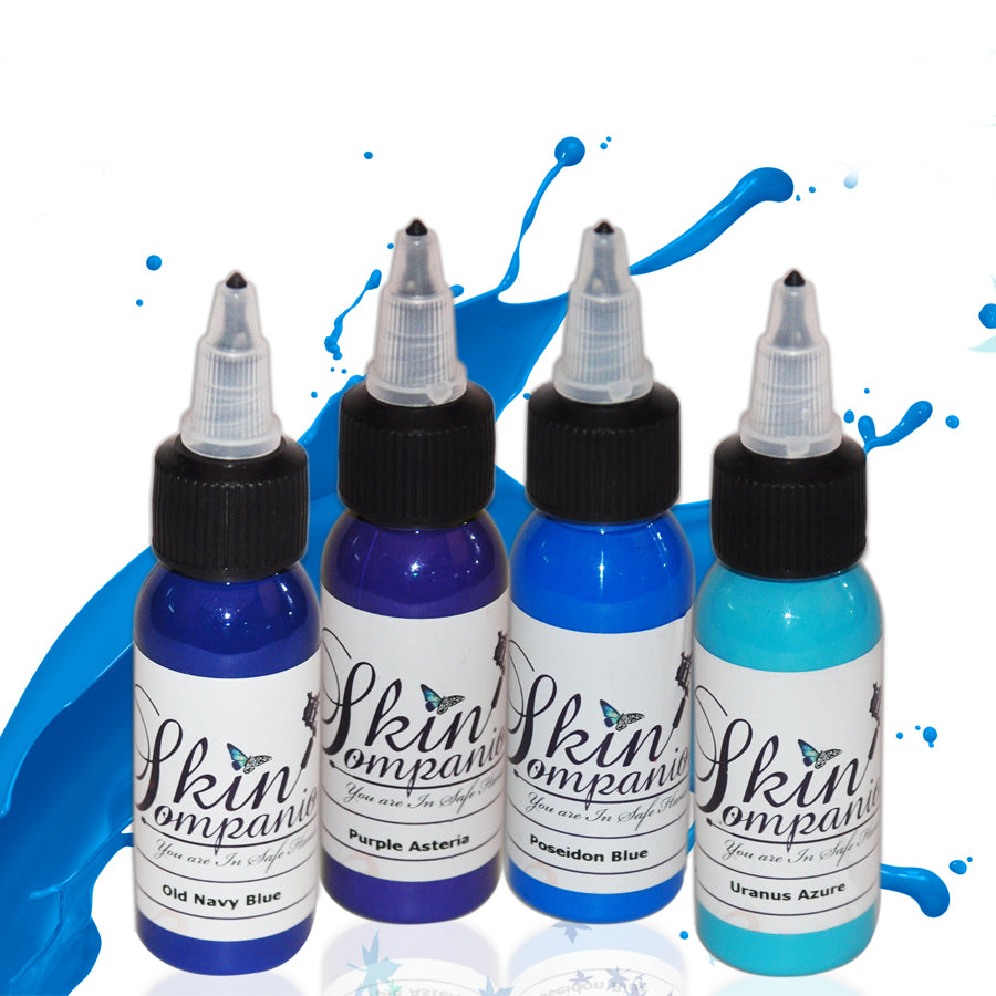 Skin Companion Tattoo Colors - Individual Bottles - 1oz